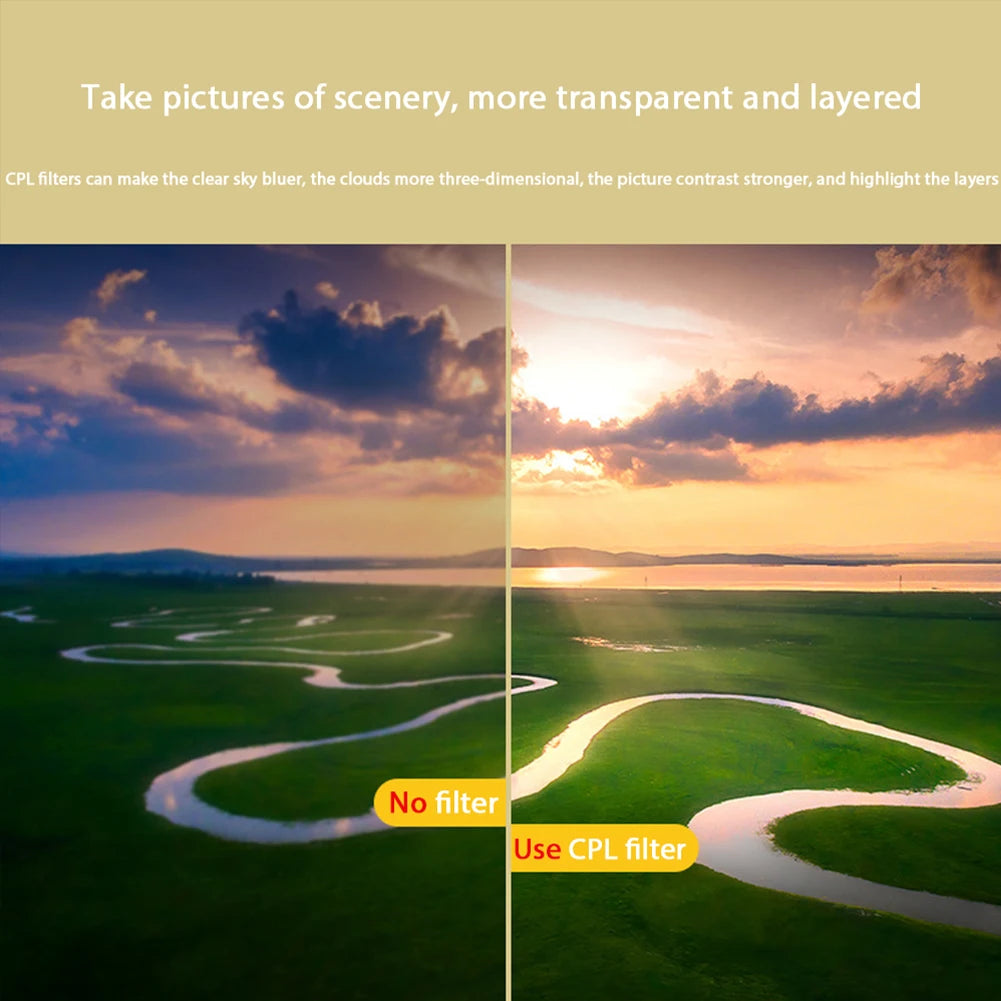 Mobile Polarizing Filters (Reflection Reduction)