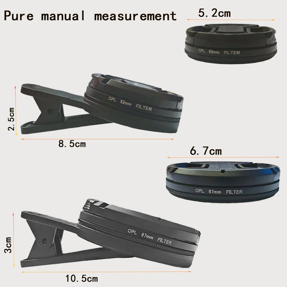 Mobile Polarizing Filters (Reflection Reduction)