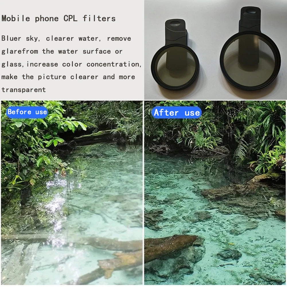 Mobile Polarizing Filters (Reflection Reduction)