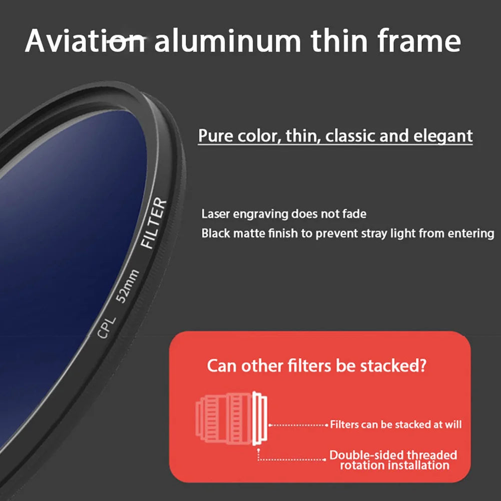 Mobile Polarizing Filters (Reflection Reduction)