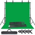 Green Screen + Stand & Clamps (6.5x10ft)