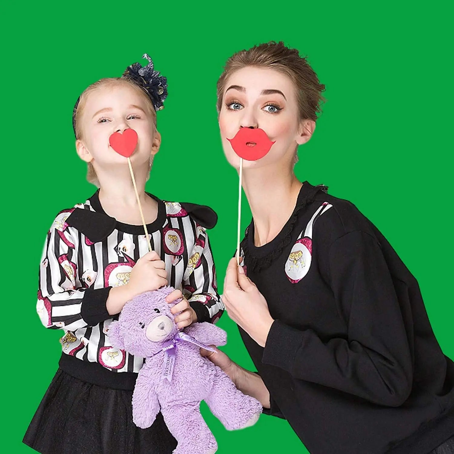 Green Screen + Stand & Clamps (6.5x10ft)