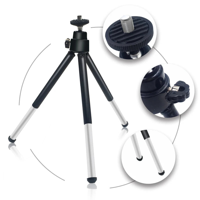 Ring Light + Mini Tripods (USB)