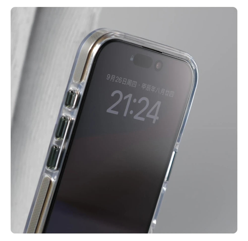 iPhone Case With Inbuilt Stand + Camera Protector