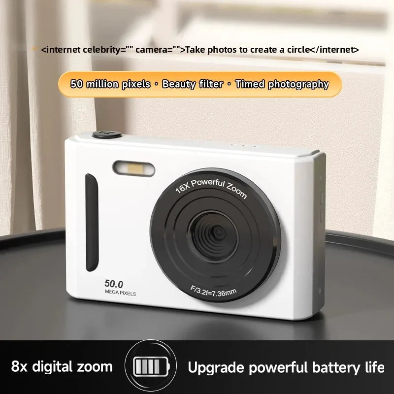 Ultra HD Digital Camera (8x Digital Zoom)