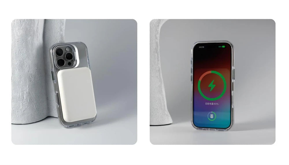 iPhone Case With Inbuilt Stand + Camera Protector