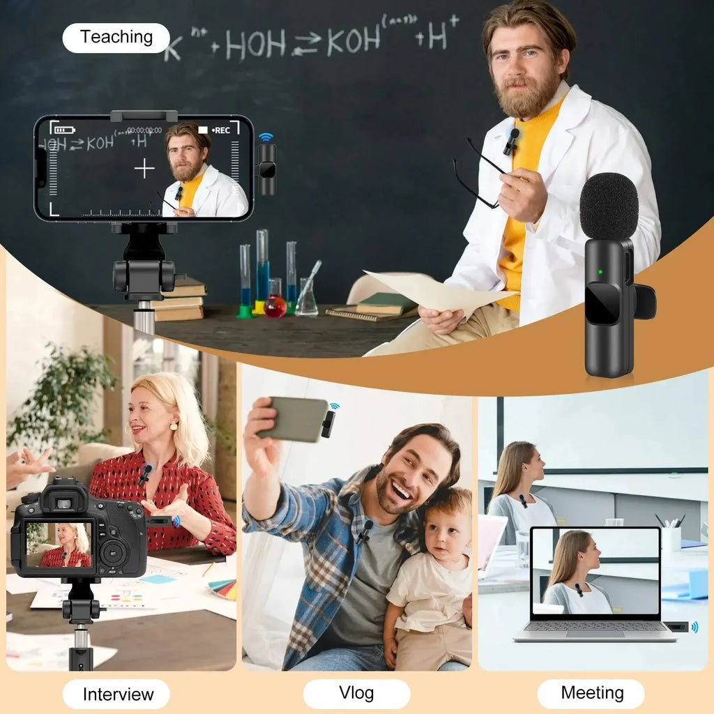 Mini Wireless Lavalier Microphone (USB-C)