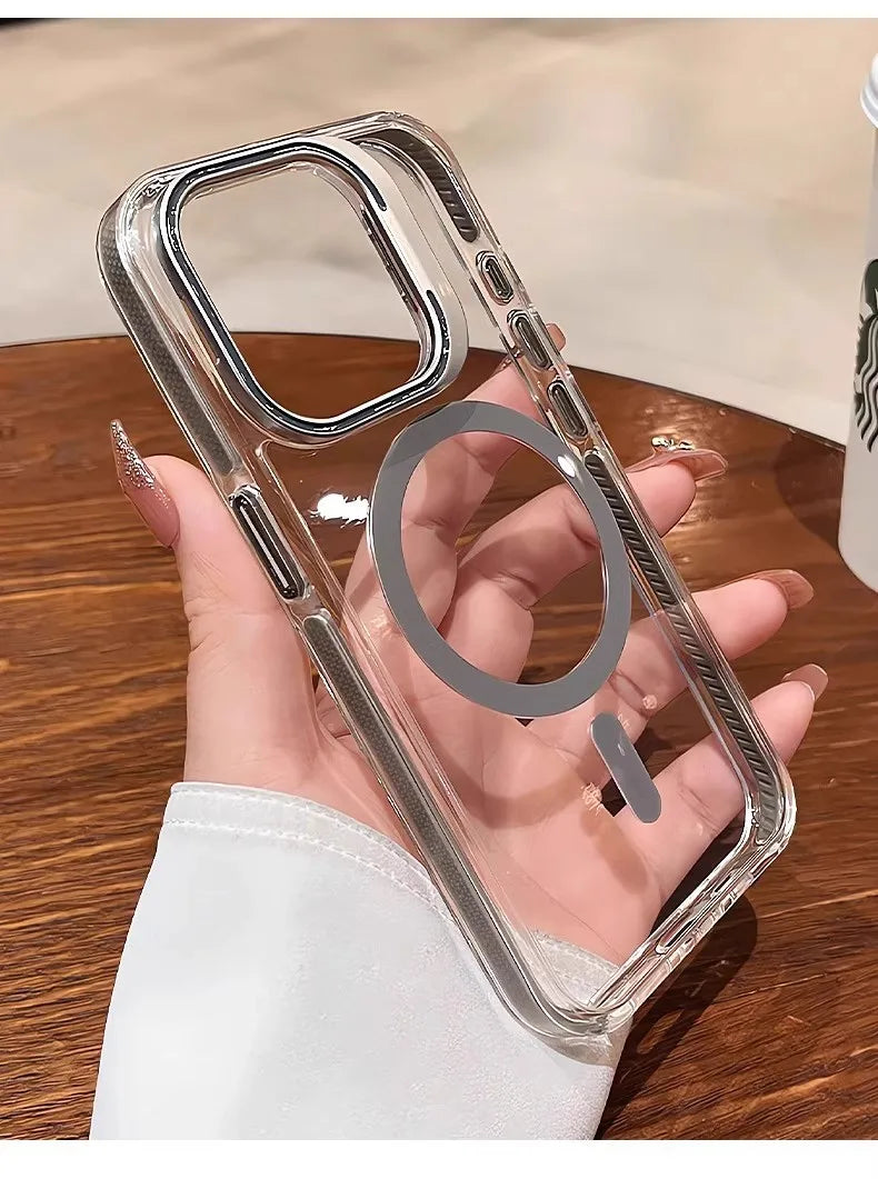 iPhone Case With Inbuilt Stand + Camera Protector