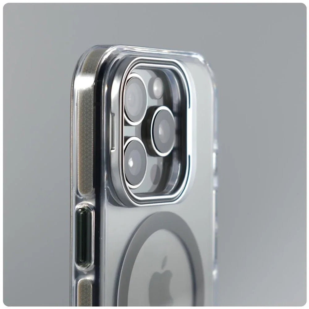 iPhone Case With Inbuilt Stand + Camera Protector