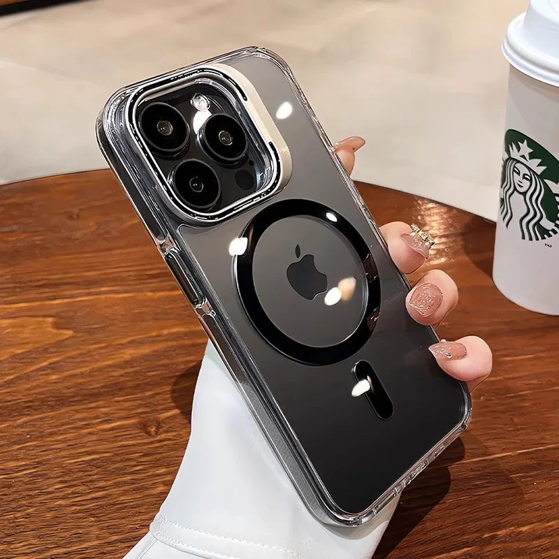 iPhone Case With Inbuilt Stand + Camera Protector