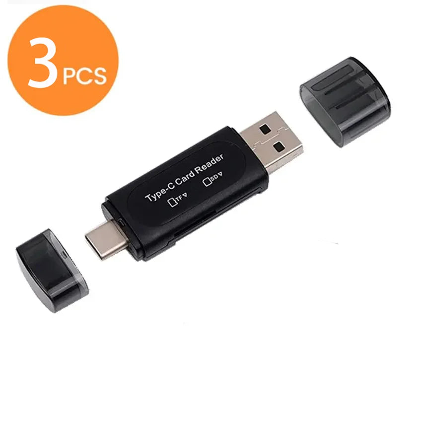 4-in-1 Multifunction SD Card Reader