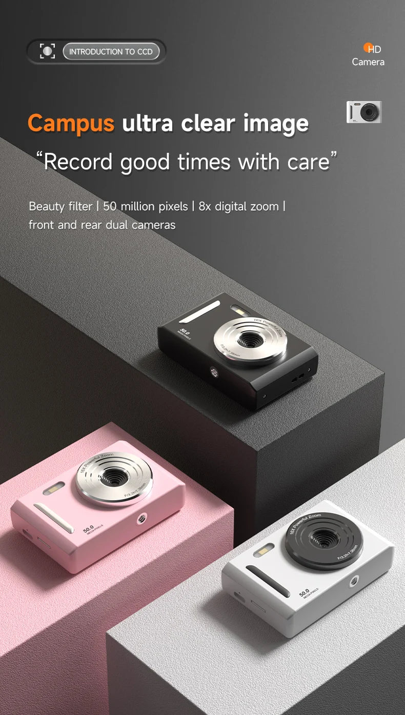 Ultra HD Digital Camera (8x Digital Zoom)