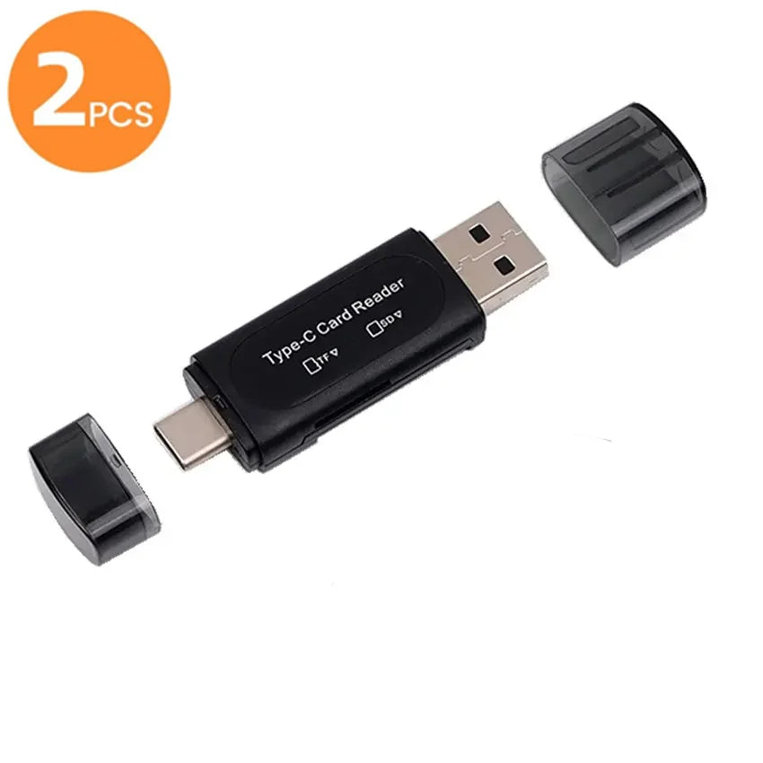 4-in-1 Multifunction SD Card Reader