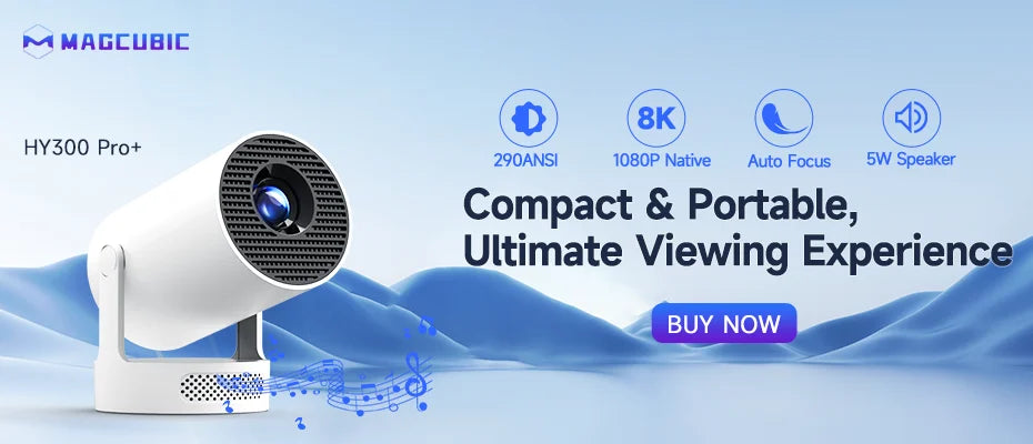 Magcubic Portable Projector (4K-8K)