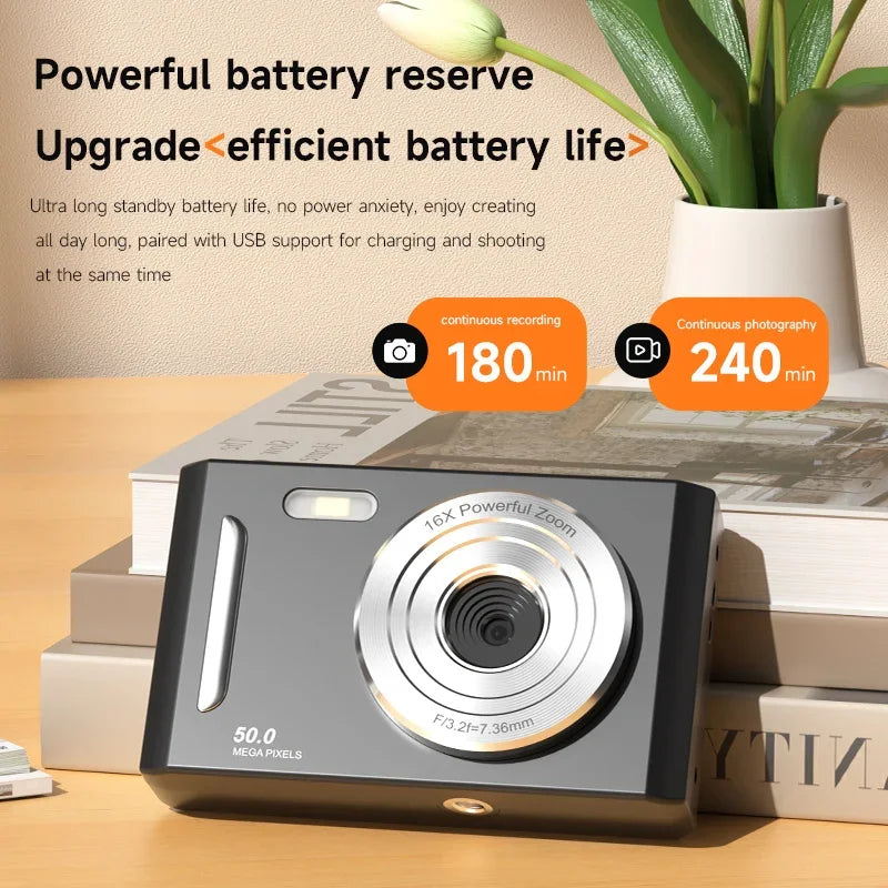 Ultra HD Digital Camera (8x Digital Zoom)