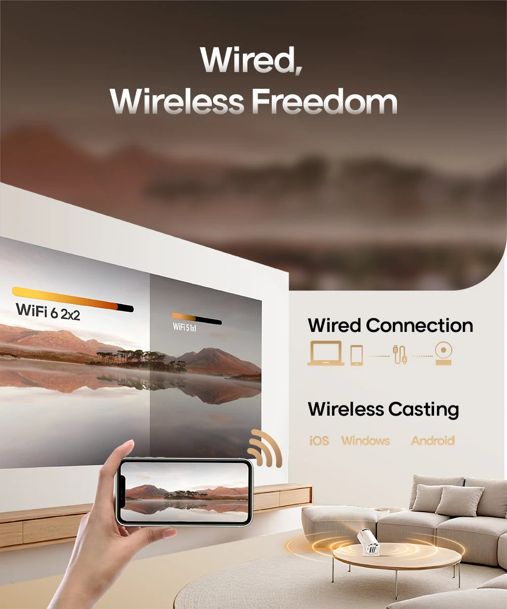 Magcubic Portable Projector (4K-8K)