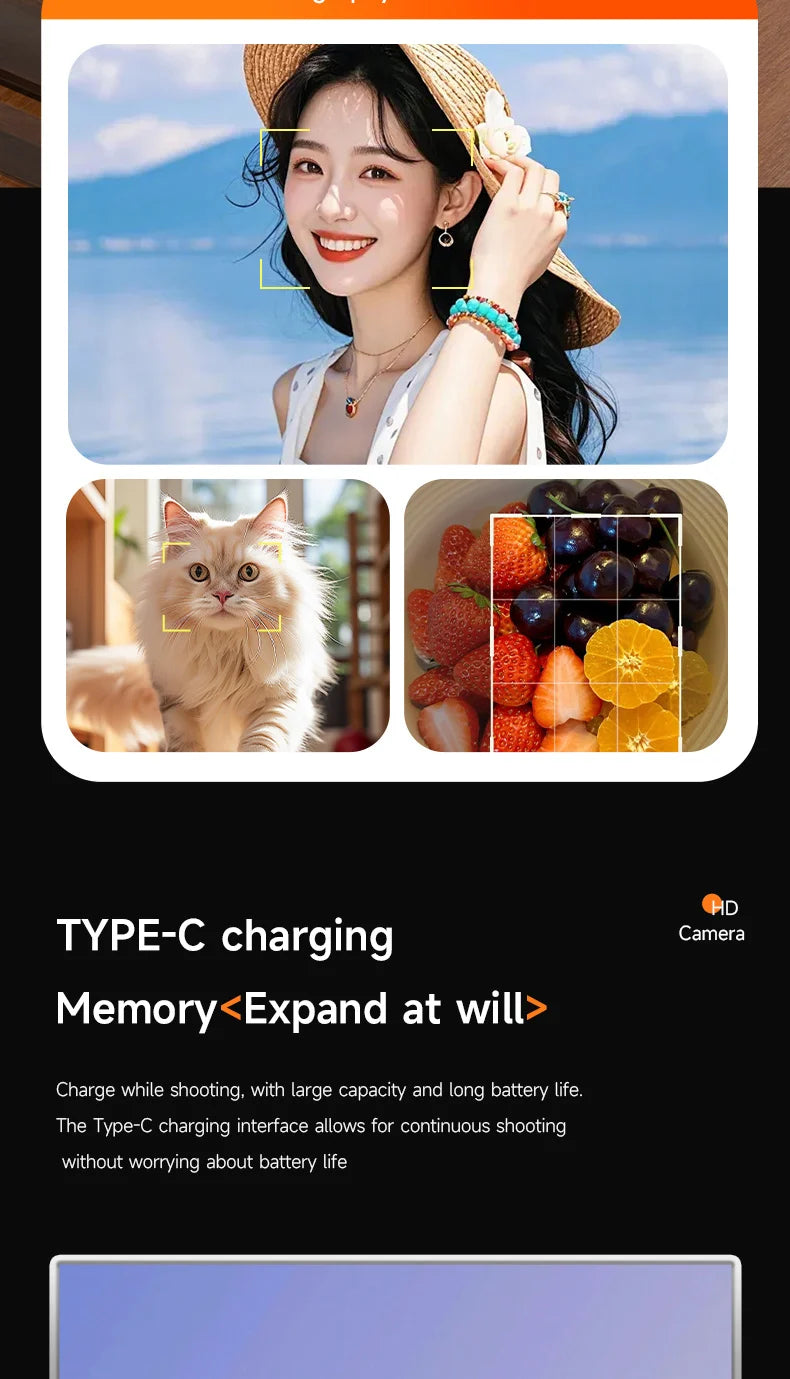 Ultra HD Digital Camera (8x Digital Zoom)