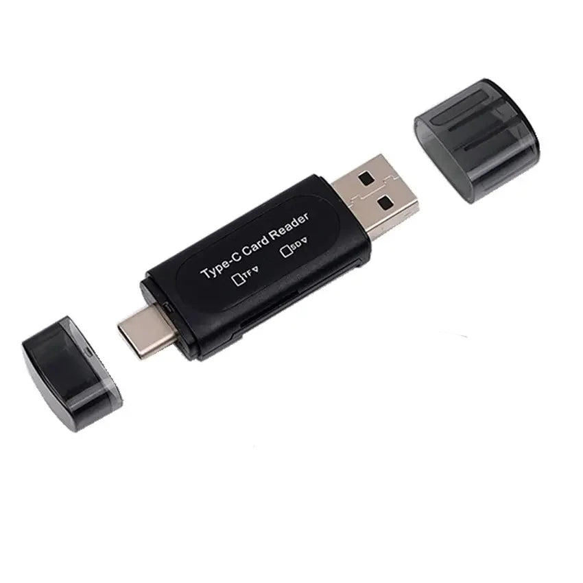 4-in-1 Multifunction SD Card Reader