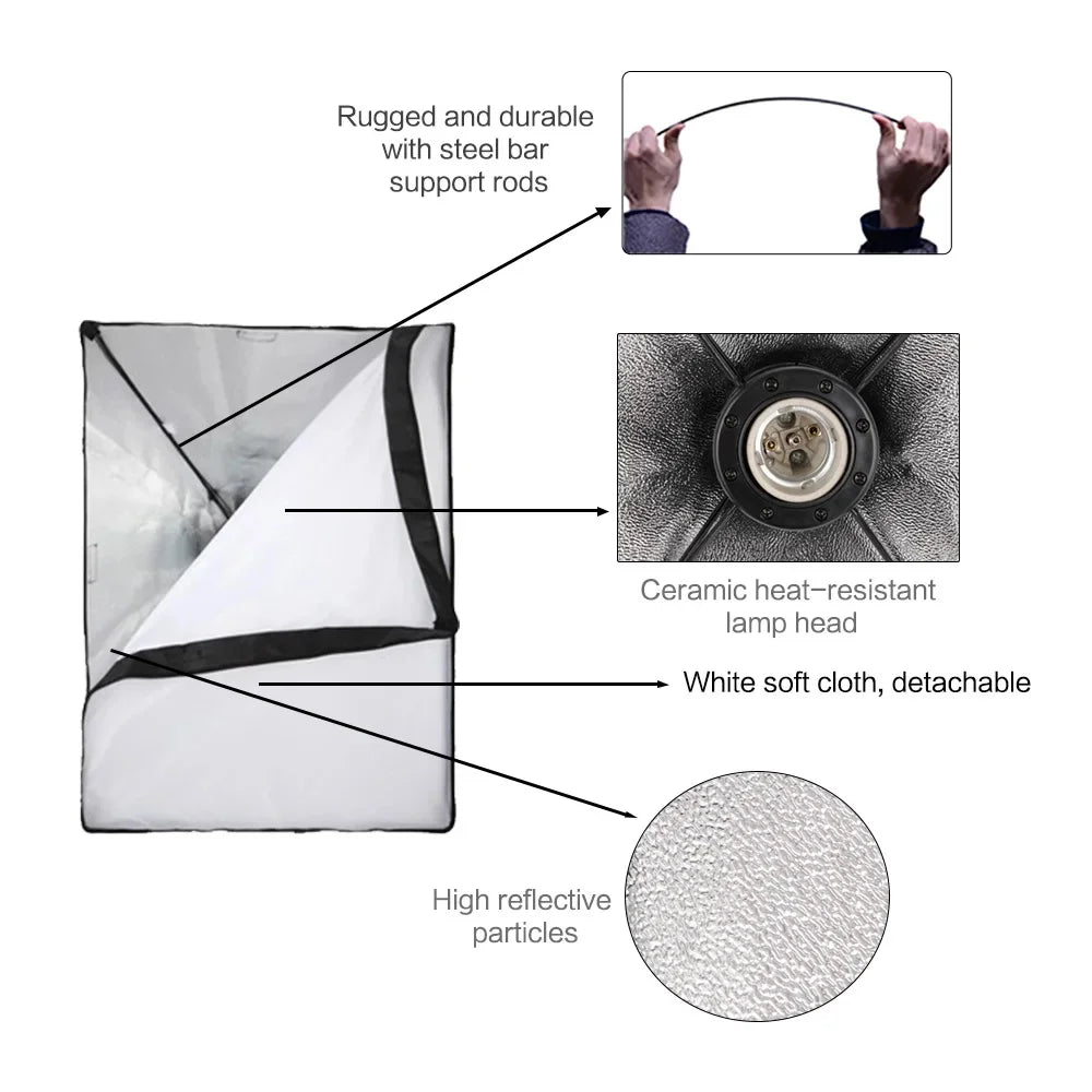 Softbox Lighting Kit (50x70CM)