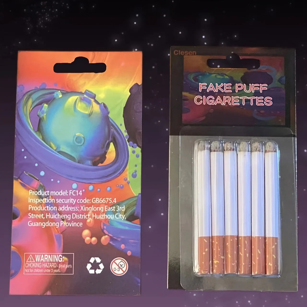 Realistic Fake Cigarettes (Blows Smoke)